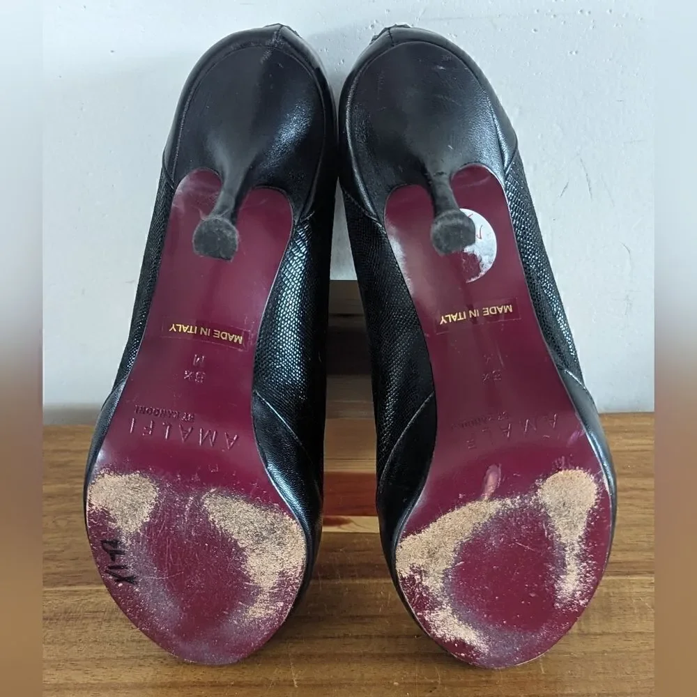 Amalfi by Rangoni Heels 6 ½ Witchy Romantic Whimsigoth Dark Academia Preppy Chic